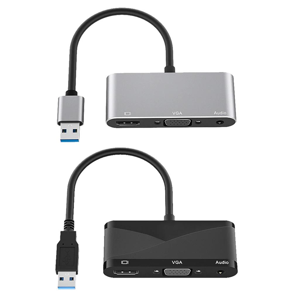 USB 3.0 HDMI ȣȯ VGA  , HD 1080P, 3  1  , Windows 7/8 Ʈ ׼